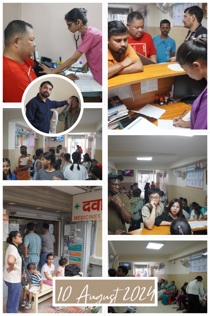 Paediatric and Eye consultation and check-up camp held at Dayspring Clinic: